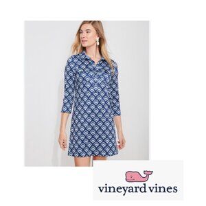 Vineyard Vines Deep Bay Sankaty Performance Dress - Size Small